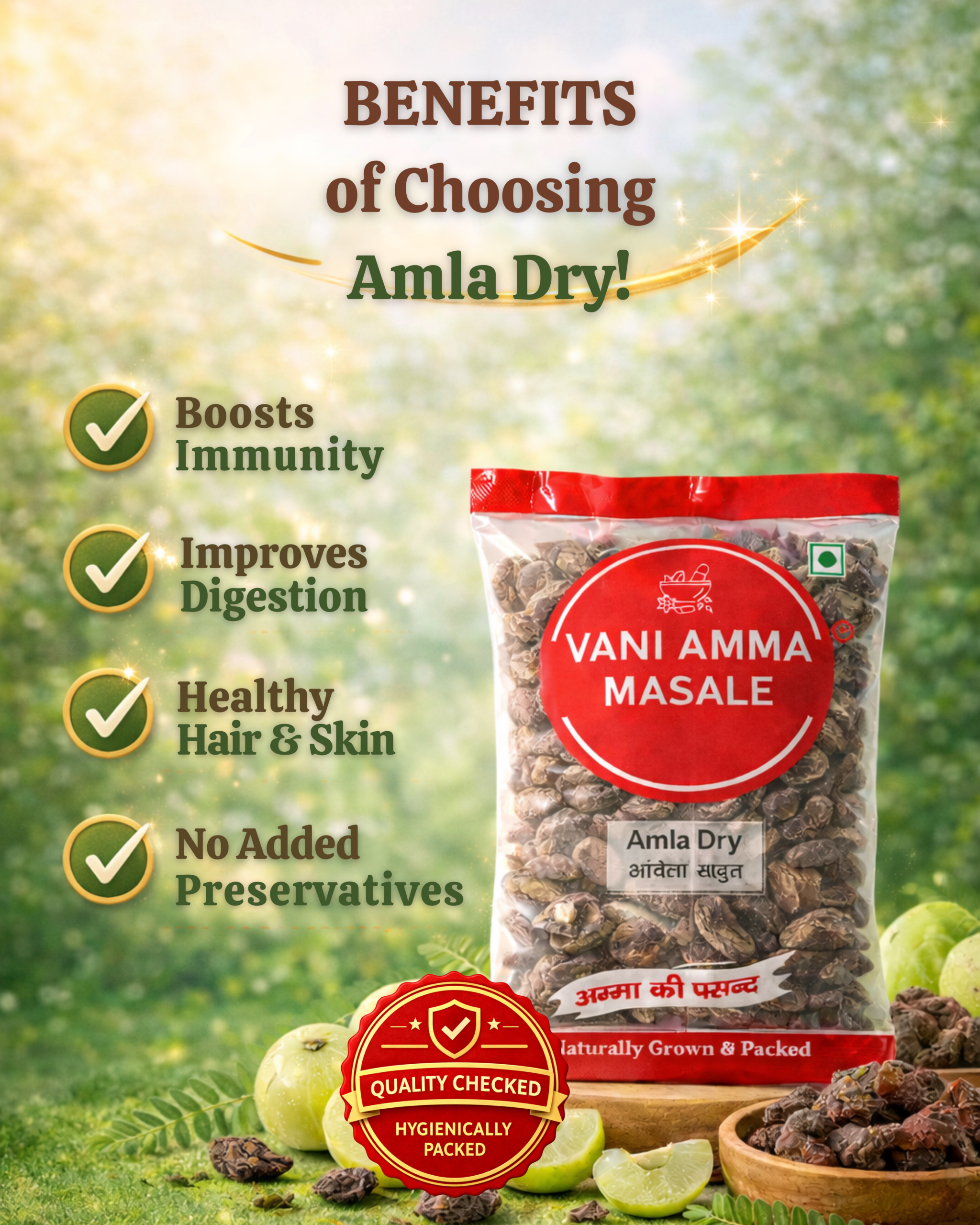 Amla Dry – Premium Dried Indian Gooseberry - Image 2