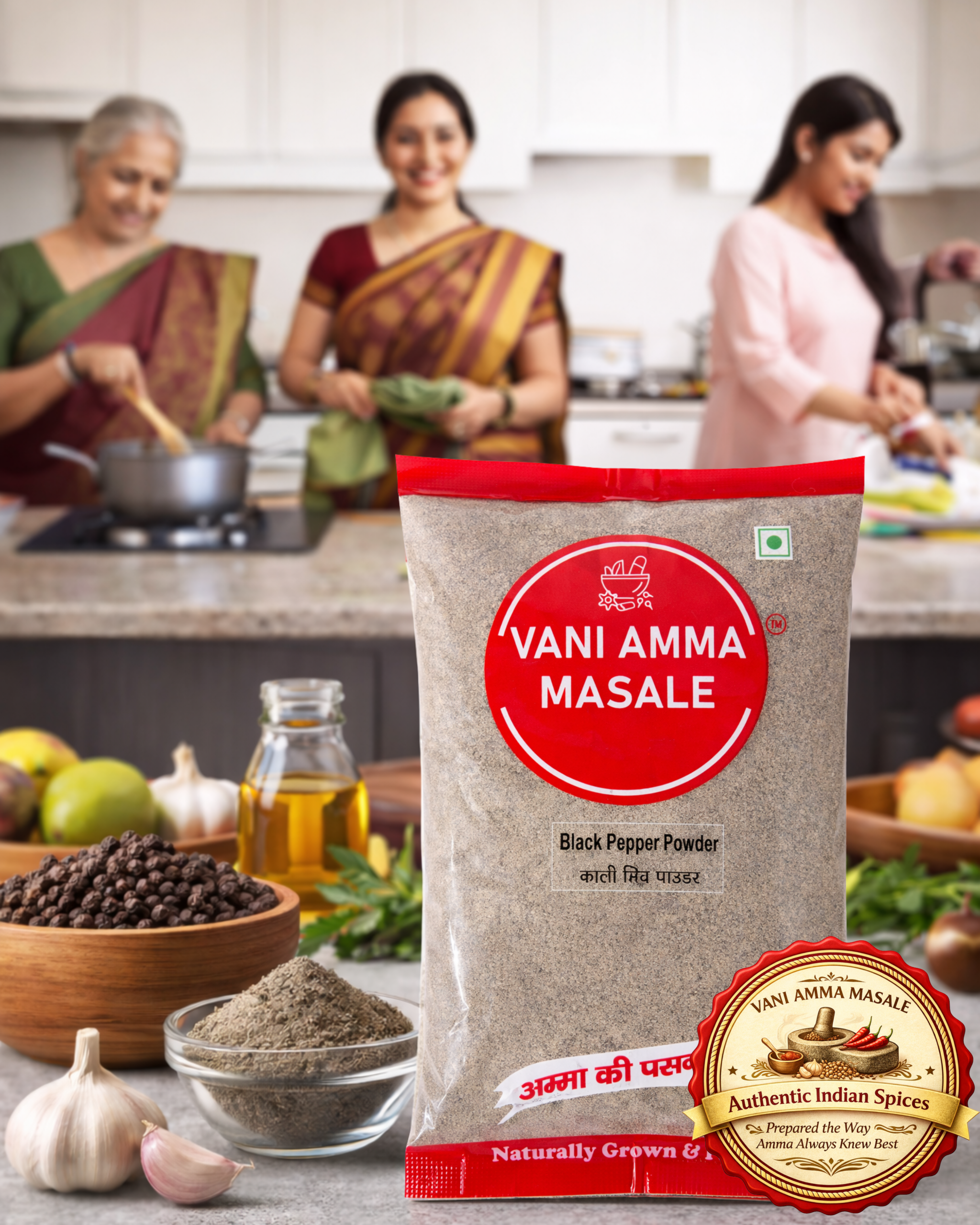Premium Black Pepper Powder – Bold, Aromatic & Exceptionally Pure - Vani Amma Masale - Image 4