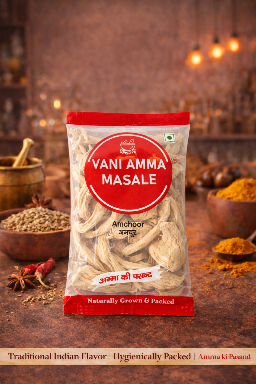 Vani Amma Masale Amchoor (Dry Mango SABUT) - Image 3