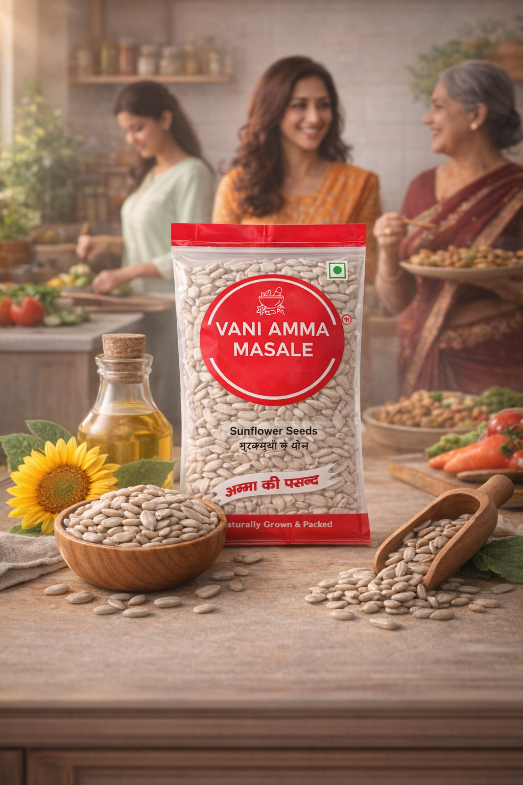 Vani Amma Masale Premium Sunflower Seeds – Pure, Nutritious & Naturally Fresh - Image 2